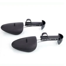 2 Pair Adjustable Shoe Extender  Plastic Boots Shoe Stretcher Durable Solid