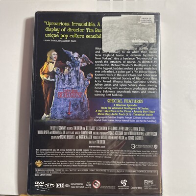 Beetlejuice (DVD, 2007) 20th Anniversary Deluxe Edition