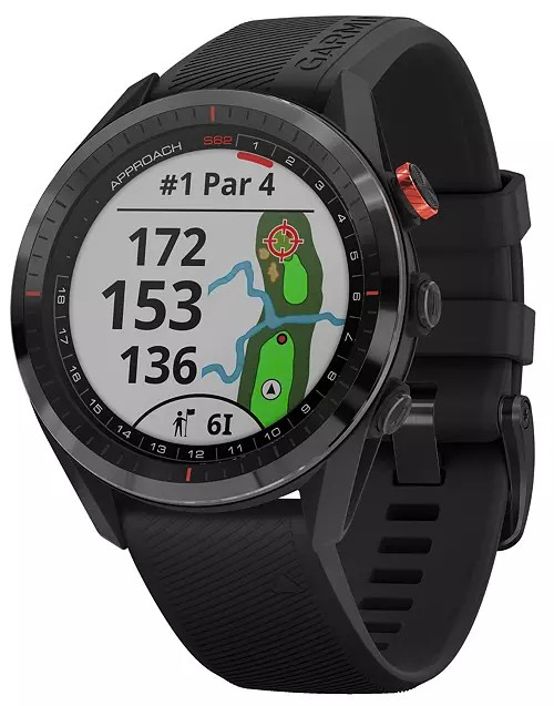New Garmin Approach S62 Black Ceramic Bezel with Black New Garmin Approach S62 Black Ceramic Bezel with Black