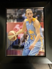 Courtney Vandersloot Chicago Sky WNBA Photo Auto'd