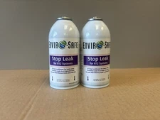 Stop Leak for R12, Envirosafe stopleak, 2 cans. 4 oz per can.