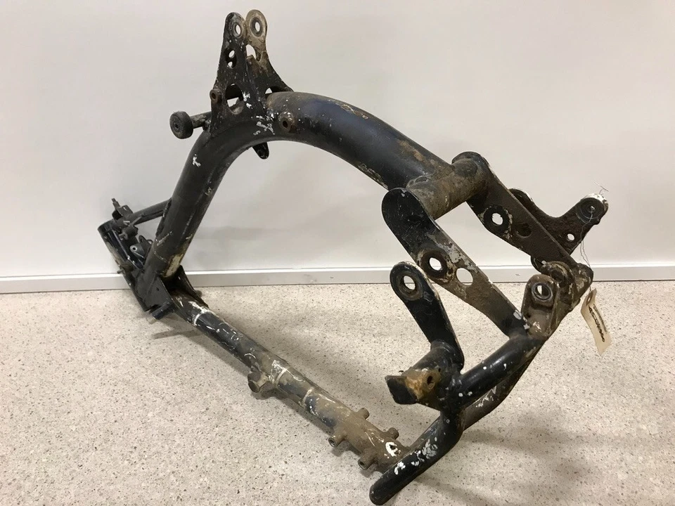 90 Husqvarna 510 WMX TC OEM cuadro principal chasis carrocería motor base 1990 Foto 4 de 4