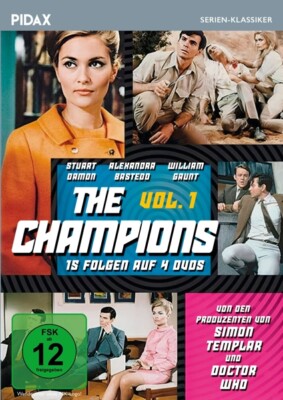VOL.  1 THE CHAMPIONS - THE CHAMPIONS  4 DVD NEU