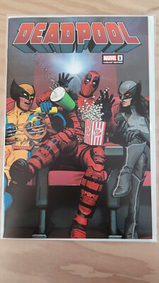 DEADPOOL #1 MIKE MAYHEW TRADE VARIANT.