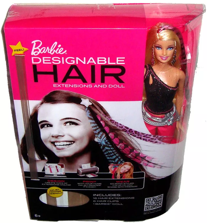 Muñeca barbie online sin pelo