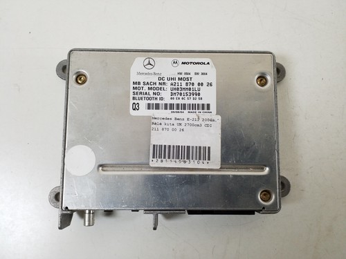 MERCEDES-BENZ E W211 Bluetooth Steuergerät A2118700026 2.70 Diesel 21024712