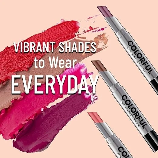Fashion Colour Colorful Non Transfer Lipstick 2.6g | Waterproof & Long Lasting | - Image 4 of 4
