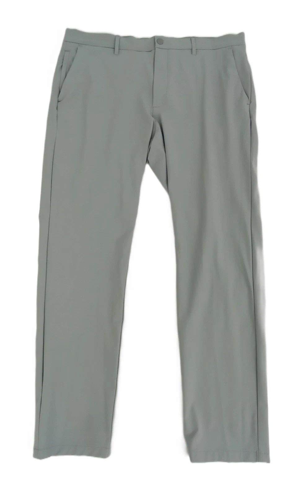 Autograph Men's Performance Trousers Chino Dove Slim Moisture Wicking Zip New