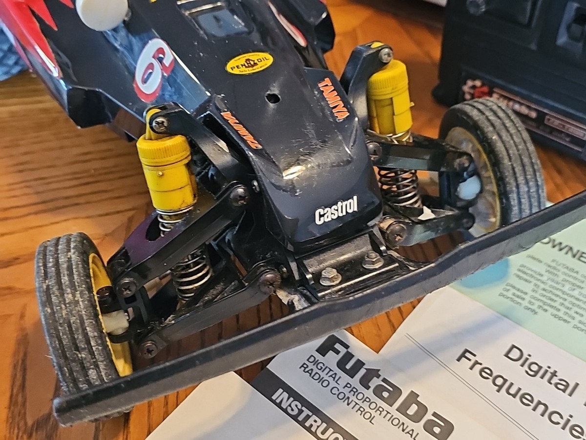 Tamiya The Falcon Radio Controlled Car RC #5805 1:10 Scale Vintage