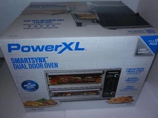new PowerXL SmartSynx Dual Door air fryer oven large capacity power xl smart