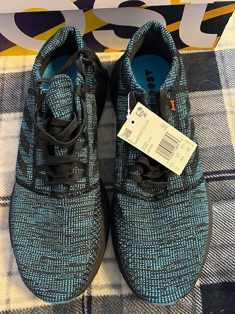 adidas PureBoost Go LTD Black Shock Cyan for Sale  display picture 2