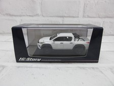 1/43 High Story Toyota Hilux TRD Customized 2017 Super White II Model Minicar