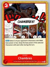 Chambres OP14-017 Common The Azure Sea's Seven One Piece Near Mint