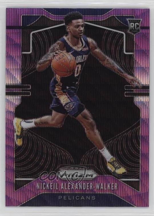 2019-20 Panini Prizm Purple Wave Nickeil Alexander-Walker #263 Rookie RC 4f5