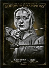 2016 Upper Deck Goodwin Champions #110 Khatuna Lorig BW SP - BB