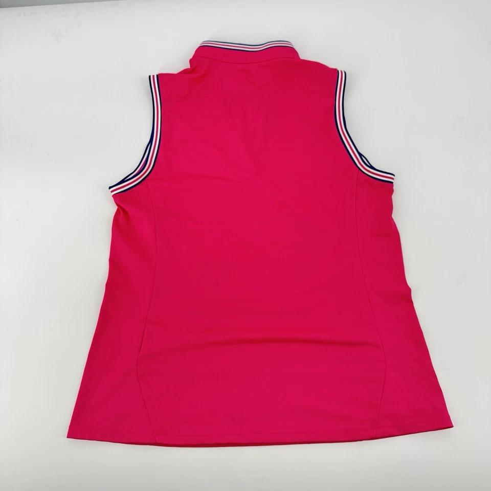 Топ безрукавка для гольфа женский RLX Ralph Lauren средний размер покрой на заказ спортивная одежда розовый - Изображение 2 из 4