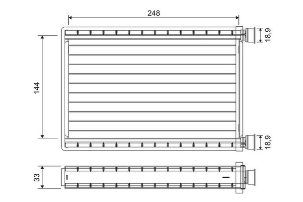 Valeo 811571 WäRmetauscher, Innenraumheizung FüR BMW-image