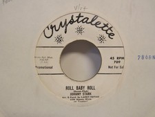 Johnny Stark Roll Baby Roll/So Lovable Promo Rockabilly 7" 45 RPM