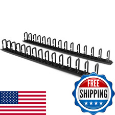 Startech.Com Startech 2-Pack 20U Vertical Server Rack Cable Management D-Ring