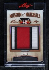 2021 Leaf Art of Hockey Museum Materials Bronze 3/12 Patrick Lalime #MM-21 y0t