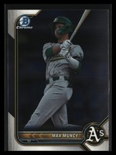 Max Muncy 2022 Bowman Draft Chrome #BDC-69 Oakland Athletics ROOKIE *009