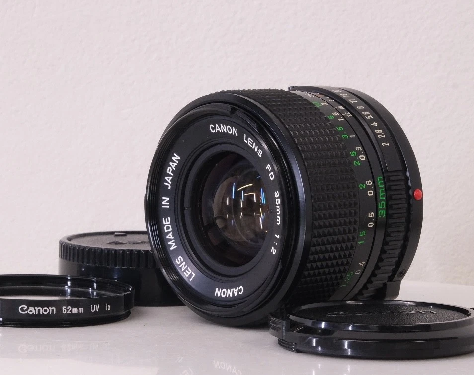 Canon FD 35mm f/2 Camera Lenses for sale | eBay