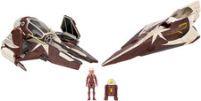 Star Wars Micro Galaxy Squadron Ahsoka Tano   S Jedi Starfighters Set - 5-Inch and