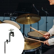 Drum Metronomes Mount Holder Adjustable Metal Mounting Bracket for Practice