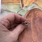 Antique 14K Enameled Eagle Heavy Lodge Pendant — photo 5