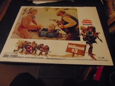 WATERHOLE #3/ORIG. 11X14 LOBBY CARD (JAMES COBURN/CARROLL O'CONNOR) V34