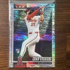 2026 Topps Series 1 Celebration Angels Chad Stevens RC #232 Opening Day Foil