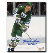 Mark Howe Hartford Whalers Autographed Spotlight 8x10 Photo NO TARIFFS