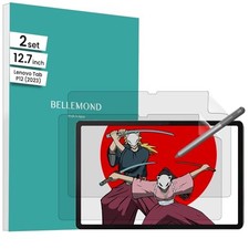 2 Pack Paper Screen Protector for Lenovo Tab P12 12.7", Matte Surface PET Film