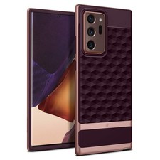 CASEOLOGY by Spigen Parallax Case for Galaxy Note 20 Ultra  Burgundy