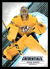 2024-25 Upper Deck Credentials #78 Juuse Saros