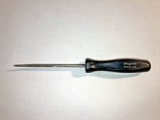 Snap-on Tools 3asaa Black Mini Hard Handle Pick Awl Usa Bent Tip Usa