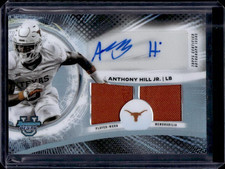 2025 Bowman U Best Anthony Hill Jr Dual Relic Autograph