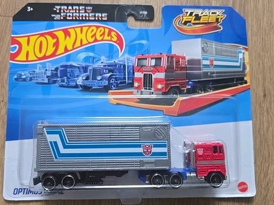 Hot Wheels - Track Fleet - Truck  Optimus Prime Transformers  - Neu & OVP