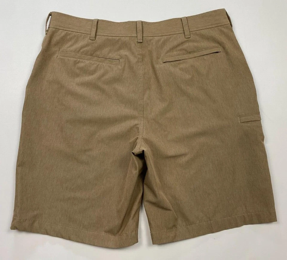 Pantalones Cortos GH Bass & Co Bronceados Informales Elastizados Talla 38 Para Hombre Bolsillo Lateral Cómodos F67 Foto 2 de 4