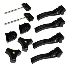  Universal Replacement Parts for Hard Tri-Fold Tonneau Cover -6* T-Bolts, Rear 