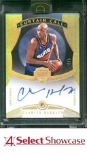 2021 EMINENCE CURTAIN CALL DIAMOND AUTO #CCD-CBA CHARLES BARKLEY HOF #/5 ENCASED
