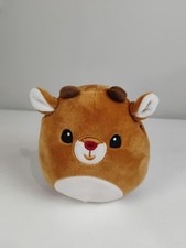 Squishmallows Rudolph The Red Nosed Reindeer 5 Christmas Stocking Holiday Plush
