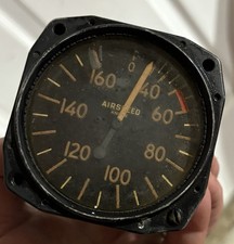 Antique Aviation Aircraft Airspeed Indicator Flight Instrument