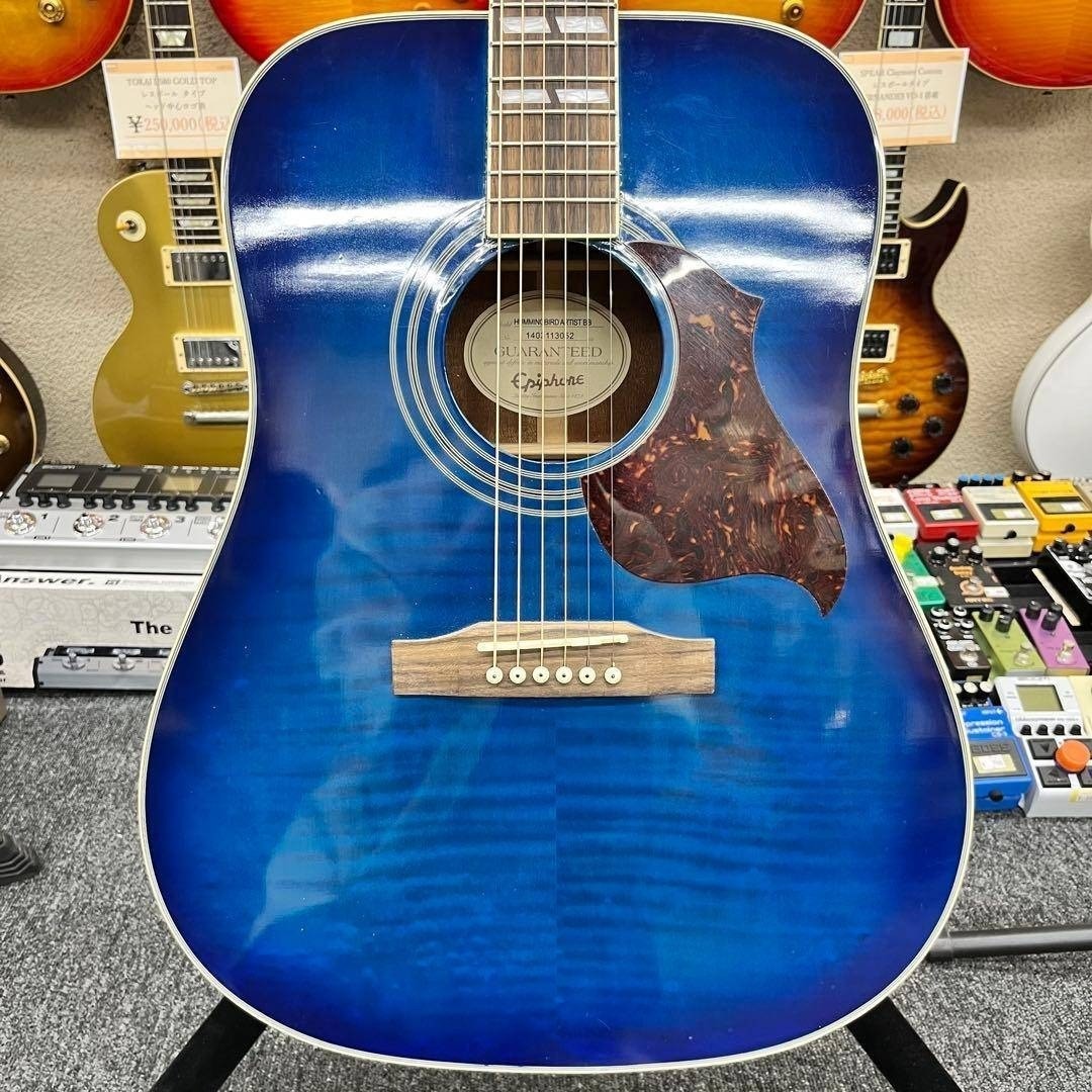 11585】Epiphone hummingbird Artist Blue | eBay