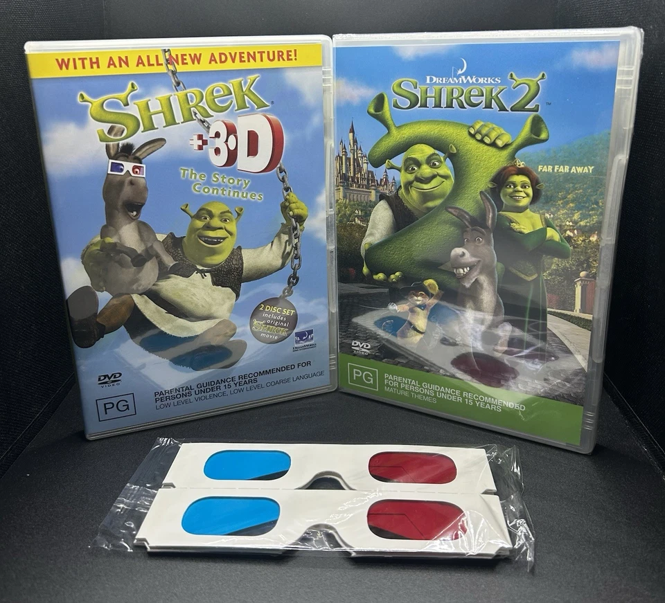 Shrek The Complete Adventure (3 Disc Collector's Set, Shrek 1, Shrek 2, Shrek 3D - Image 3 of 4