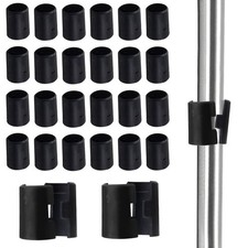 Bivethoi 54 Pack Wire Shelf Clips for 7/8 Inch Post, Split 3/4 Inch, 36 pack