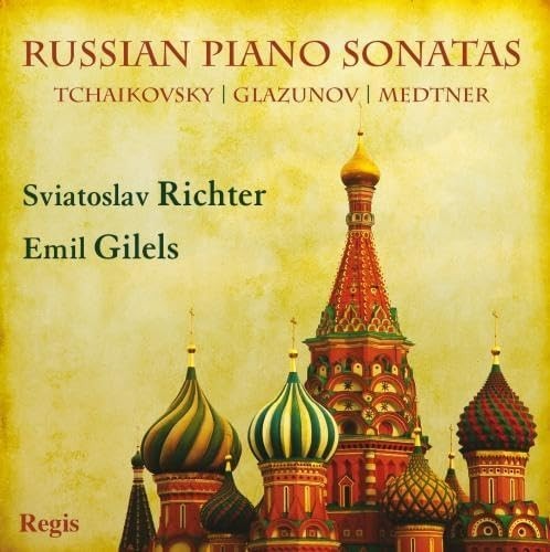 Sviatoslav Richter Russian Piano Sonatas Emil Gilels Regis CD