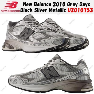 New Balance 2010 Grey Days Black Silver Metallic U2010753 Men's