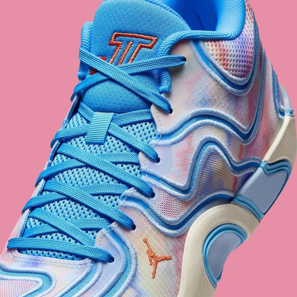 Jordan Tatum 3 Men's Multi Size University Blue/Camellia FZ6598 400 Fast Ship - Image 4 of 4