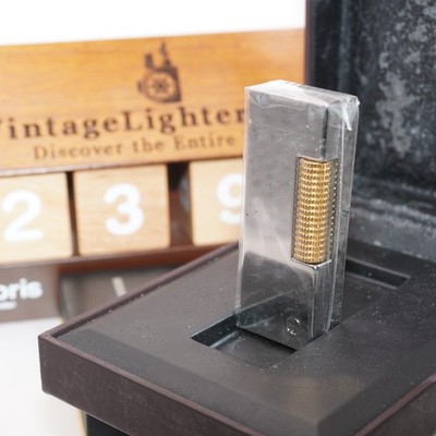 Brand New Sealed_Dunhill Lighter Palladium Plated